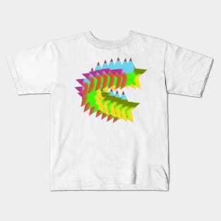 Watercolor Star Stream Kids T-Shirt